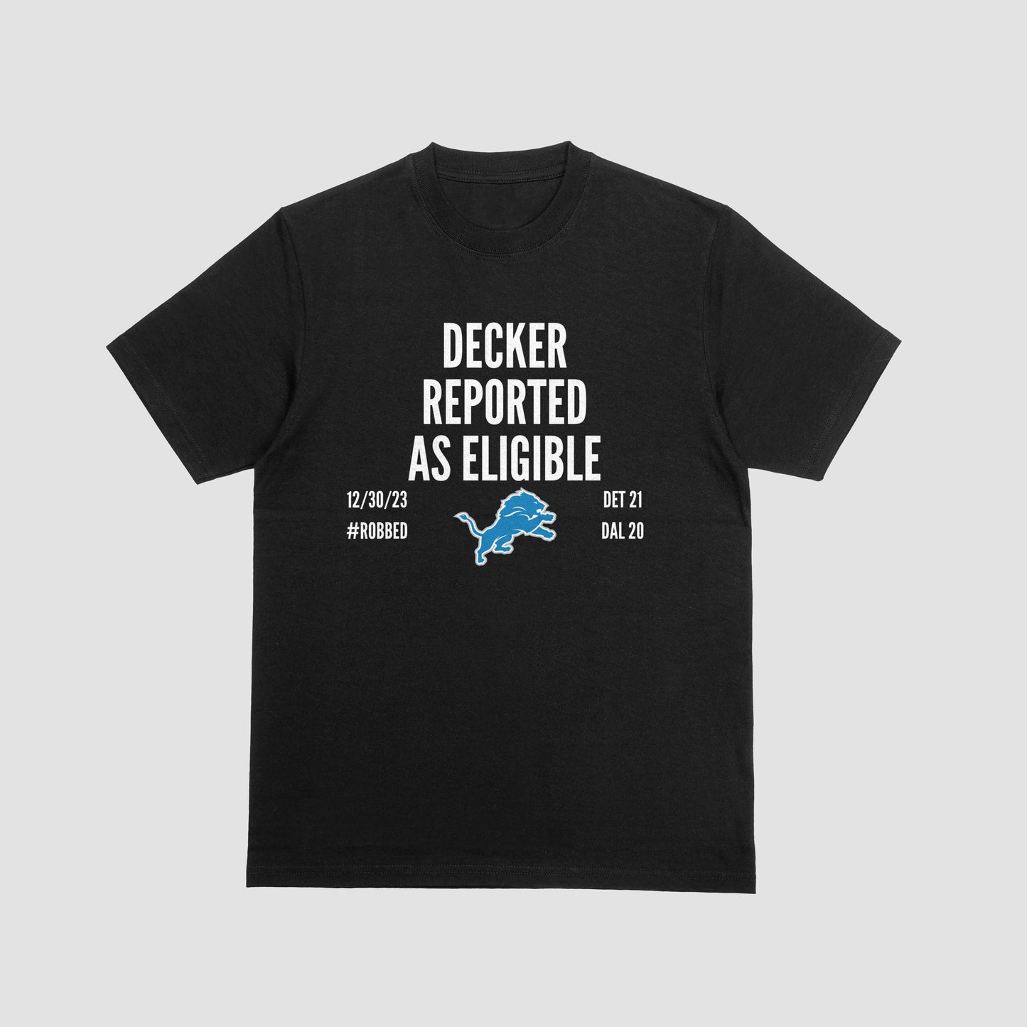 Decker Reported As Eligible